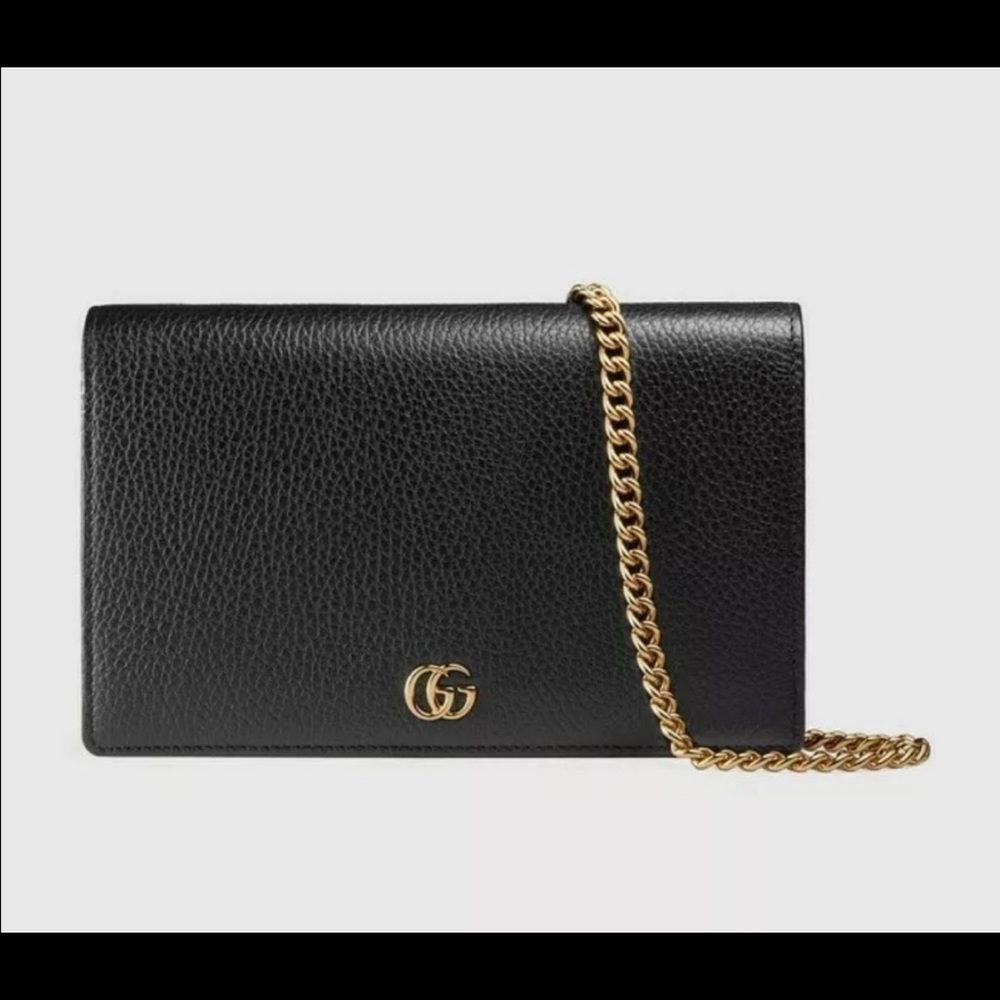 Gucci Marmont wallet on chain bag